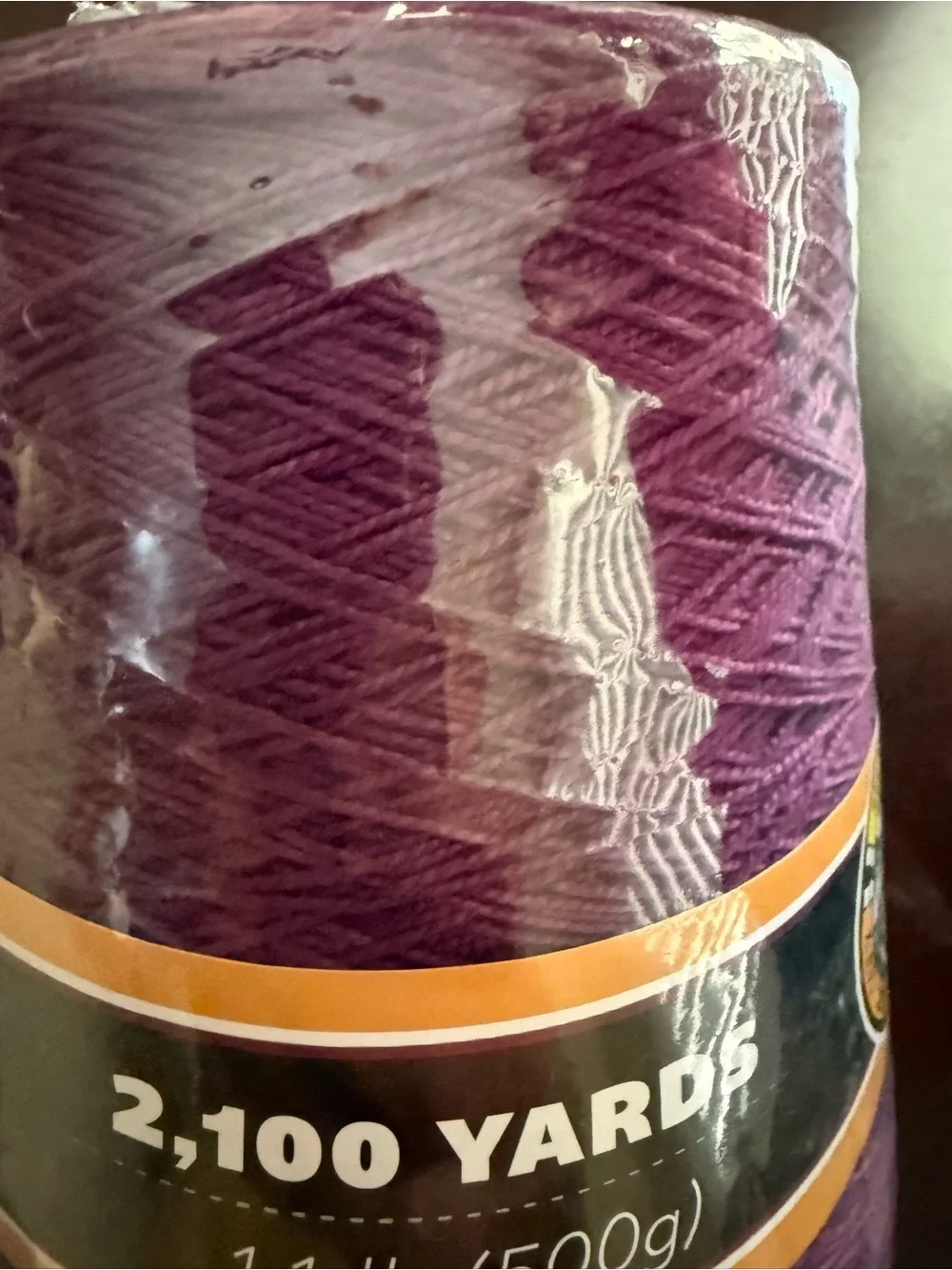 Silk City Fibers Perle 5/2 100% Mercerized Cotton Yarn - Deep Purple/Wineberry